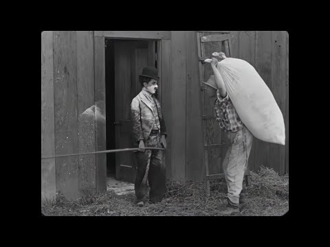 The Tramp (1915) Charlie Chaplin - Refurbished Full Movie