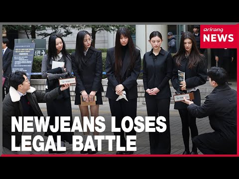 K-pop group NewJeans loses legal battle against agency ADOR
