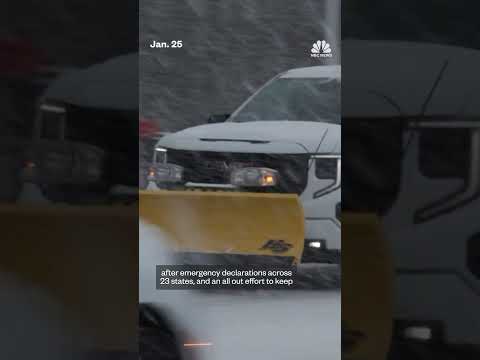 Massive winter storm heads east after slamming the South