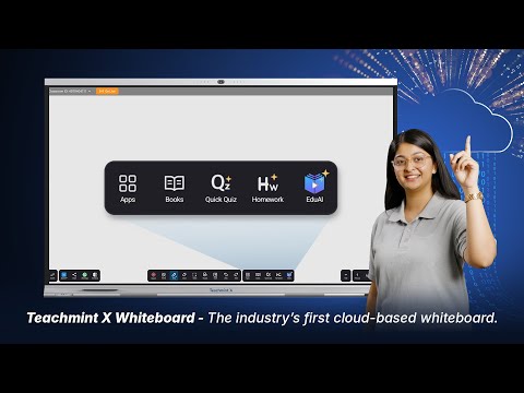 Teachmint X2 75 Star - 75 inch 4K UHD Interactive Flat Panel, Android 14, EDLA, EduAI