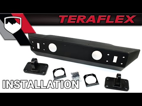 TeraFlex Install: JK Explorer Front Bumper (4653120)