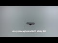 LED predátor 12V/24V - 6 x 3W LED oranžový ECE R10 R65 (130x30x11mm) - Video Youtube