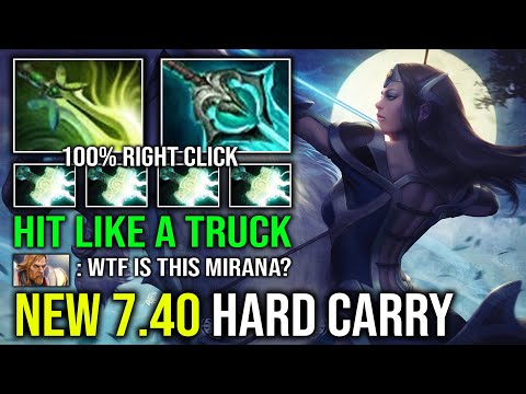 NEW 7.40 Patch Monster Right Click Mirana 2 Sec Delete Anyone Unlimited Lightning Max Speed Dota 2