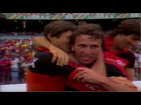 A atuação LENDÁRIA de ZICO contra o SANTA CRUZ em 1987!