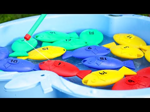 Slide 4 - Giant Fishing, A-Z, 28 Pieces (video)