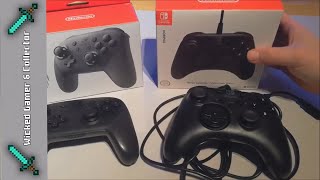 Hori Pro Controller vs. the Original Nintendo Switch Version !!