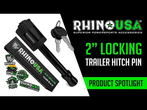 Rhino USA - 2" Locking Trailer Hitch Pin | Product Spotlight