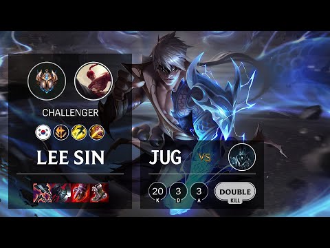 Lee Sin Jungle vs Karthus - KR Challenger Patch 11.12