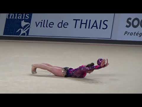 Katsyarina HALKINA (BLR) ball - 2016 Thiais AA