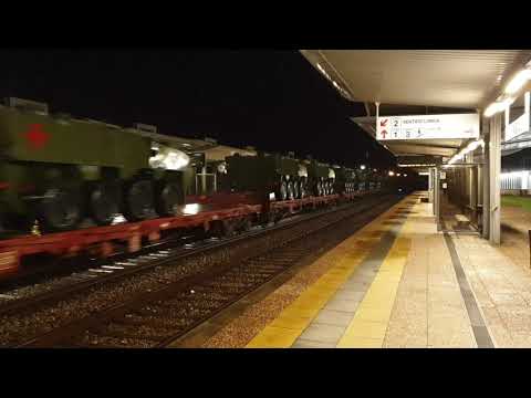 Comboio n.° 68450/1 (Transporte de Viaturas Militares) - Pombal