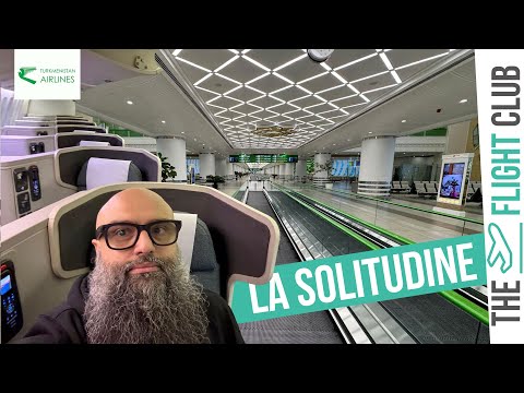 Viaggio surreale tra aerei vuoti e aeroporti deserti: Turkmenistan Airlines la consiglio a tutti