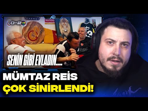 FENERBAHÇE ŞAMPİYON OLDU MÜMTAZ REİS ÇOK SİNİRLENDİ! | GALATASARAY 0 - 2 FENERBAHÇE