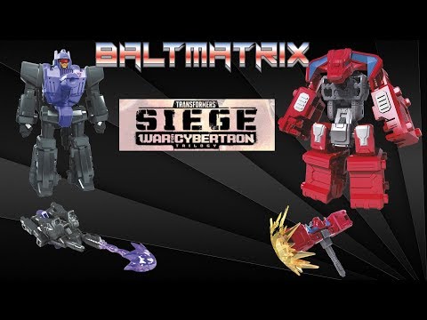 Transformers Siege: Battle Masters Smashdown and Caliburst