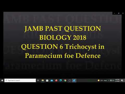 JAMB 2022 most likely questions in Biology