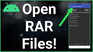 How To Open RAR Files On Android!