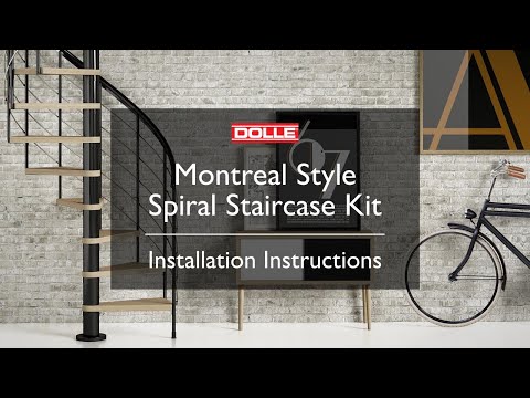 Montreal Style Spiral Staircase Installation Instructions