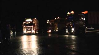 preview picture of video 'Christmas truck run Olen 2010'