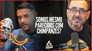 Eberlin Explica as Diferenças Genéticas Entre Humanos e Chimpanzés a Antonio Miranda