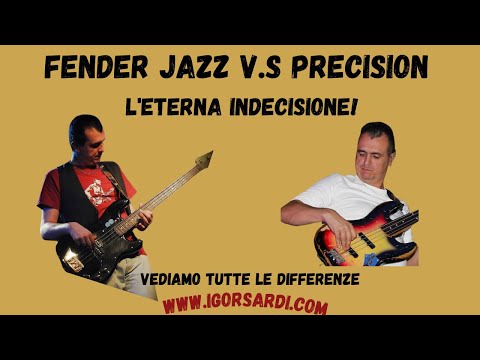 Fender Jazz o Precision? Cosa cambia? Ecco un (semplice!) video dove mostro tutte le differenze.