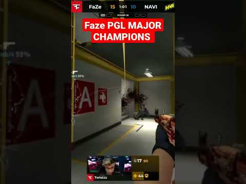 FAZE VS NAVI - PGL MAJOR GRAND FINALS MOMENTS #pglantwerp #pgl #csgoclips #csgo #FAZE  #navi