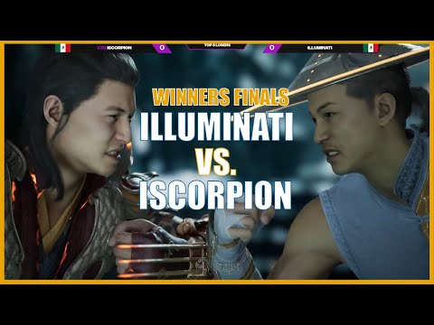 MK1: ILLUMINATI VS ISCORPION - KUNG LAO VS SHANG TSUNG - ROAD TO RESPAWN 2023 TOP 8