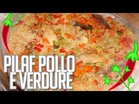 PILAF con pollo e verdure (ricetta al forno)@and_ros