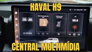 GWM Haval H9 - Central multimídia em detalhes