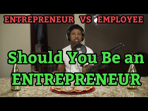 Entrepreneur vs Employee, Which is Better, Should You Be an Entrepreneur Video