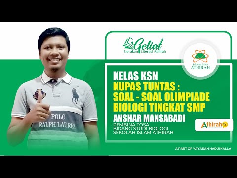 Kelas KSN | Kupas Tuntas Soal Soal Olimpiade Biologi Bersama Kak Ancha