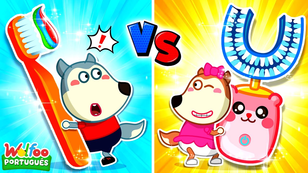 Wolfoo aprende a importância de escovar os dentes | @wolfooemportuguesoficial