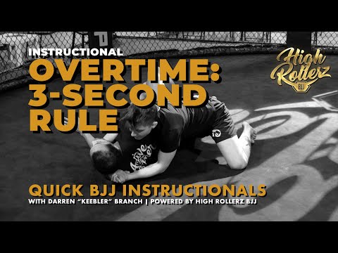 The High Rollerz Ruleset 3 Second Rule | High Rollerz Academy - Jiu Jitsu Instructionals