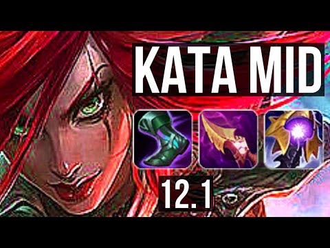 KATARINA vs LISSANDRA (MID) | Rank 2 Kata, Legendary, 18/6/14 | TR Master | 12.1