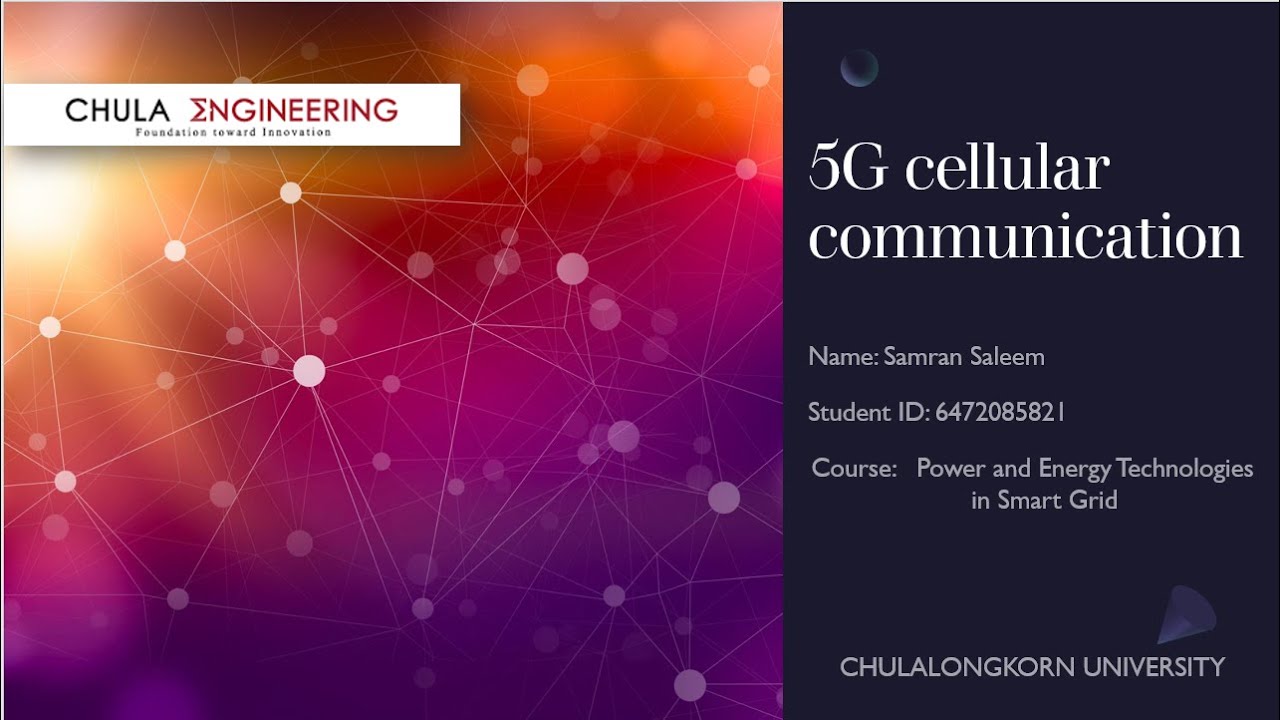 5G Cellular Communication