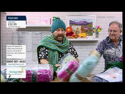Yarn Lane – 16/05/2022 - Stylecraft Yarn Show with Stuart Hillard