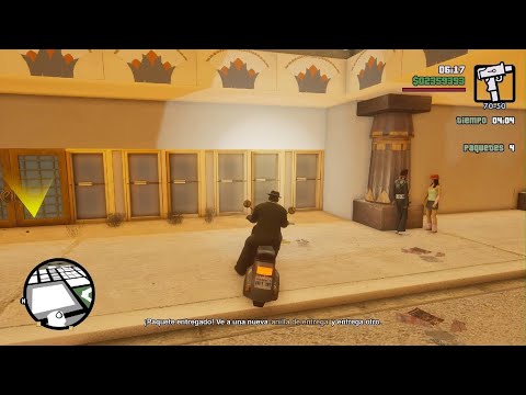 Grand Theft Auto: San Andreas – CJ trabaja de repartidor en un Burger Shot en Las Venturas (PS5)