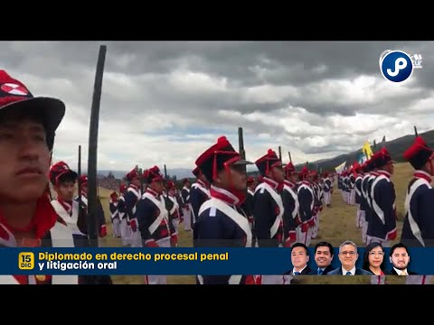 🔵Escenificación de la Gloriosa Batalla de Ayacucho desde la Pampa de la Quinua