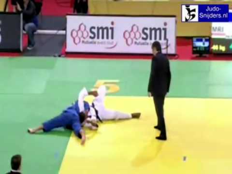 Judo 2009 Paris: Ungvari (HUN) - Nanon (MRI) [-66kg].