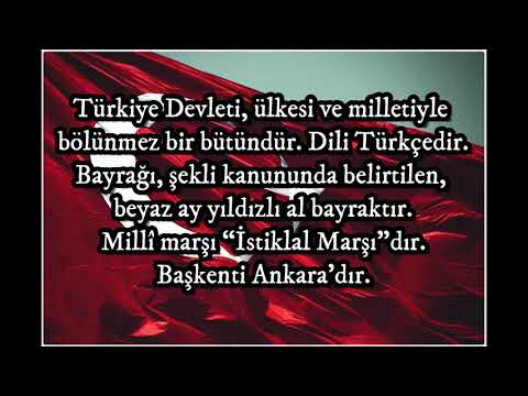 Anayasanın 3. Maddesi