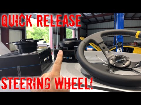 NRG Quick Release, Hub, and Steering Wheel- How to install on a 2005-2014 Mustang