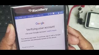 how to bypass frp lock / google account lock blackberry priv 100% done