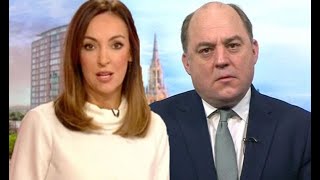 Sally Nugent blasted over 'daft' Ukraine crisis questions to Wallace 'Bring back Louise'