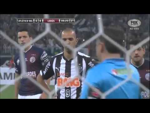 Momento Histórico do galão Atlético 4 x 3 Lanus