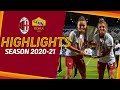 CAMPIONESSE!! MILAN 1-3 ROMA | Coppa Italia Femminile Highlights 2020-21