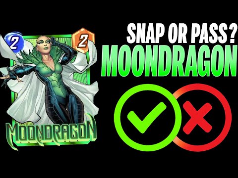 MOONDRAGON 🟢 Details & Mechanics | Snap or Pass | Marvel Snap