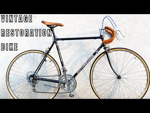 Motobecane Full Bike Restoration Rebuild (STORY) Vintage Road Bicycle
