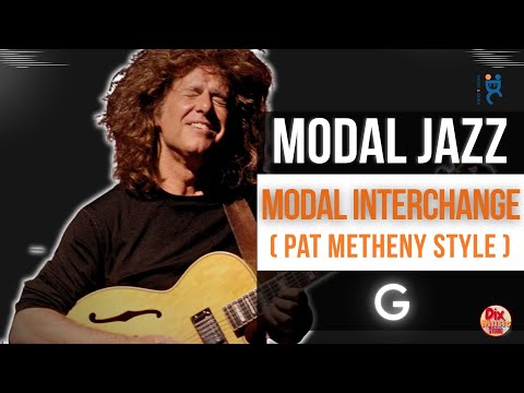 Pat Metheny Style Modal Jazz – Modal Interchange Backing Track in G (88 BPM) – Improvisation Workout