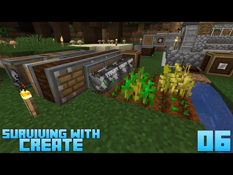 Surviving With Create :: E06 - Mechanical Harvester Farm