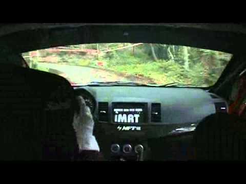 Cameracar Rally Prealpi Orobiche 2012 Liberini-Pandiani Lancer Evo X N4 2° di classe