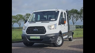 Ford TRANSIT 2.2 Dub.Cab Open-Laadbak open laadbak vrachtwagen < 3.5t | Foto 4 - Autoline