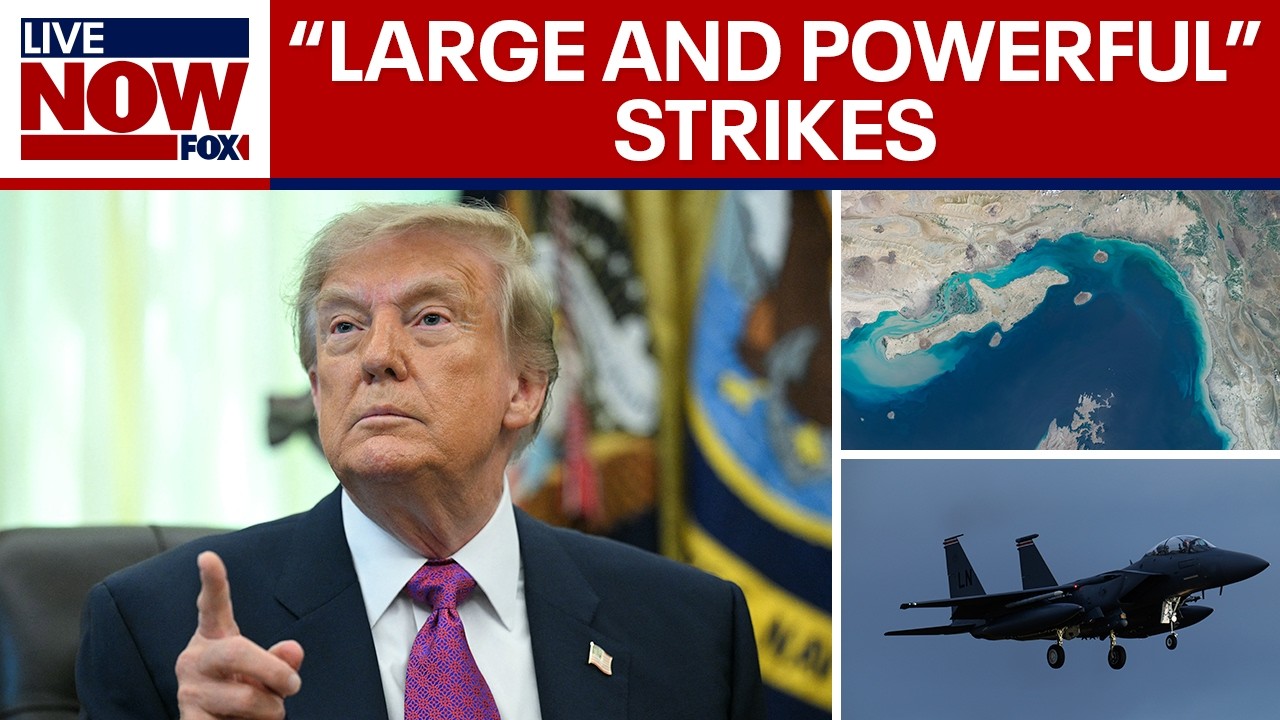 Trump orders US launch 'large and powerful' strikes on Iran